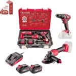 Set Esmeriladora Angular / Taladro Inalámbrico – Dual 4.0
