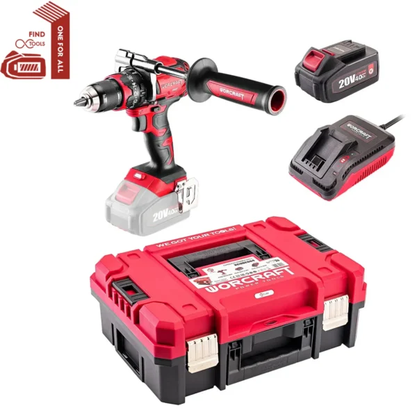 Set Taladro de Percusión Inalámbrico – Dual 4.0