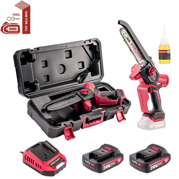 Set Motosierra de Mano sin Escobillas – Dual 2.0