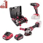 Set Esmeriladora Angular / Taladro Inalámbrico – Single 4.0