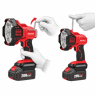Lámpara de Trabajo LED Inalámbrica 2 en 1 – Solo - Imagen 3