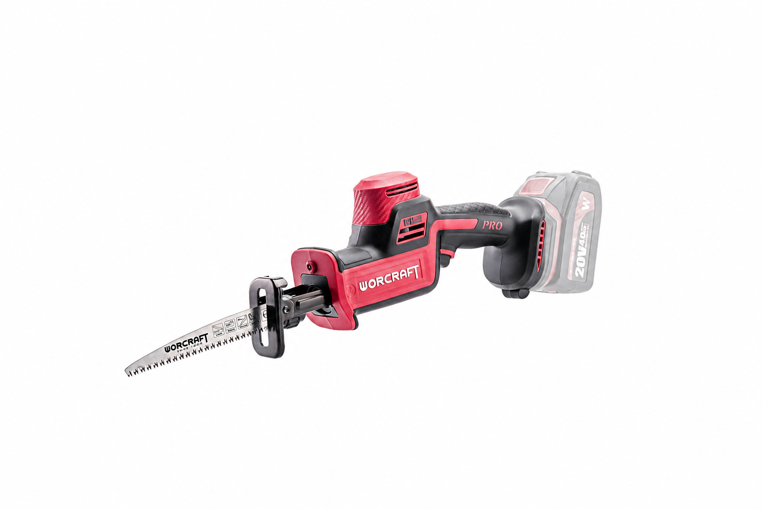 CSS-S20LiBA-ghost-battery Sierra Sable Inalámbrica sin Escobillas 20V – Solo - Imagen 1